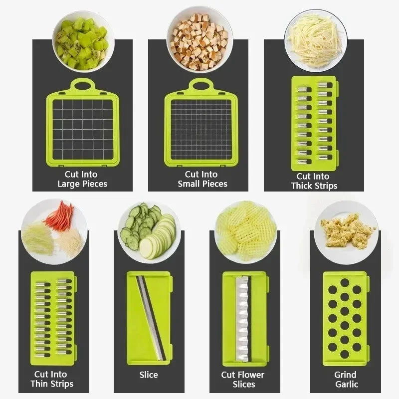 14 in 1 Multi-functional Vegetable Chopper